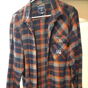 Fox button down shirt